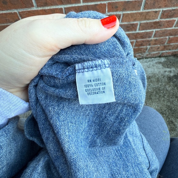 Ralph Lauren Polo Blue Classic Heather Shirt Size XL Men’s - Picture 5 of 5